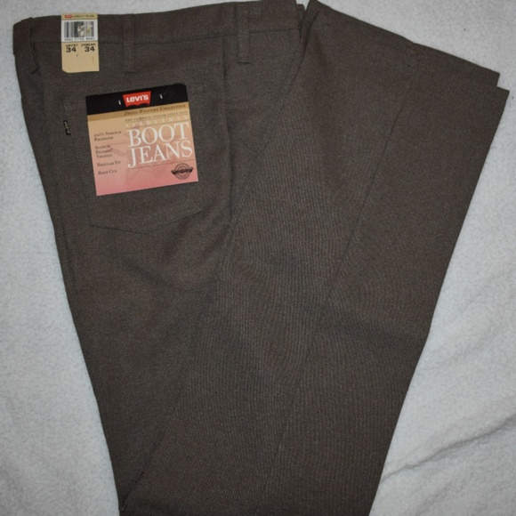Levi's Jeans | Levis Saddleman Boot Cut Jeans 517 Nwt 34x34 USA | Color: Brown/Tan | Size: 34 | Bengolpa's Closet